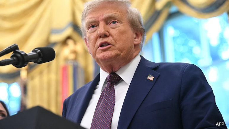 "We Get Along With India Very Well, But...": Trump On Tariffs "We Get Along With India Very Well, But...": Trump On Tariffs
