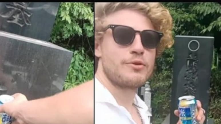 Australian Tourist Drinks Burial Site Offering As Japan Fumes, Plus A Warning From Australia Australian Tourist Drinks Burial Site Offering As Japan Fumes, Plus A Warning From Australia