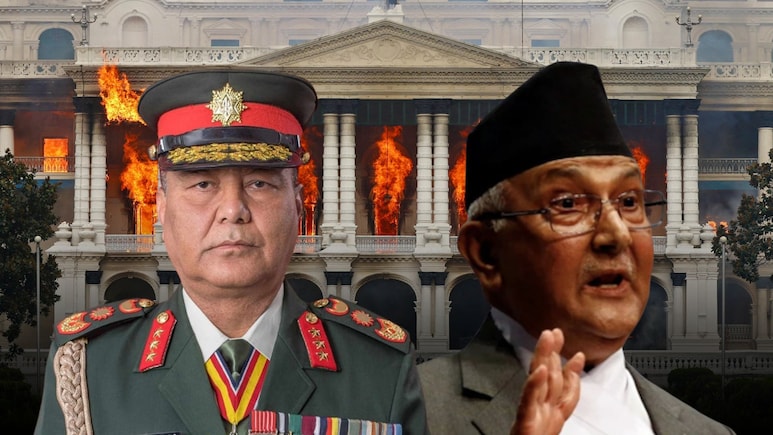 PM पद छोड़ो फिर हेलीकॉप्टर मिलेगा... नेपाल आर्मी चीफ ने केपी शर्मा ओली के सामने रखी थी ये शर्त? PM पद छोड़ो फिर हेलीकॉप्टर मिलेगा... नेपाल आर्मी चीफ ने केपी शर्मा ओली के सामने रखी थी ये शर्त?