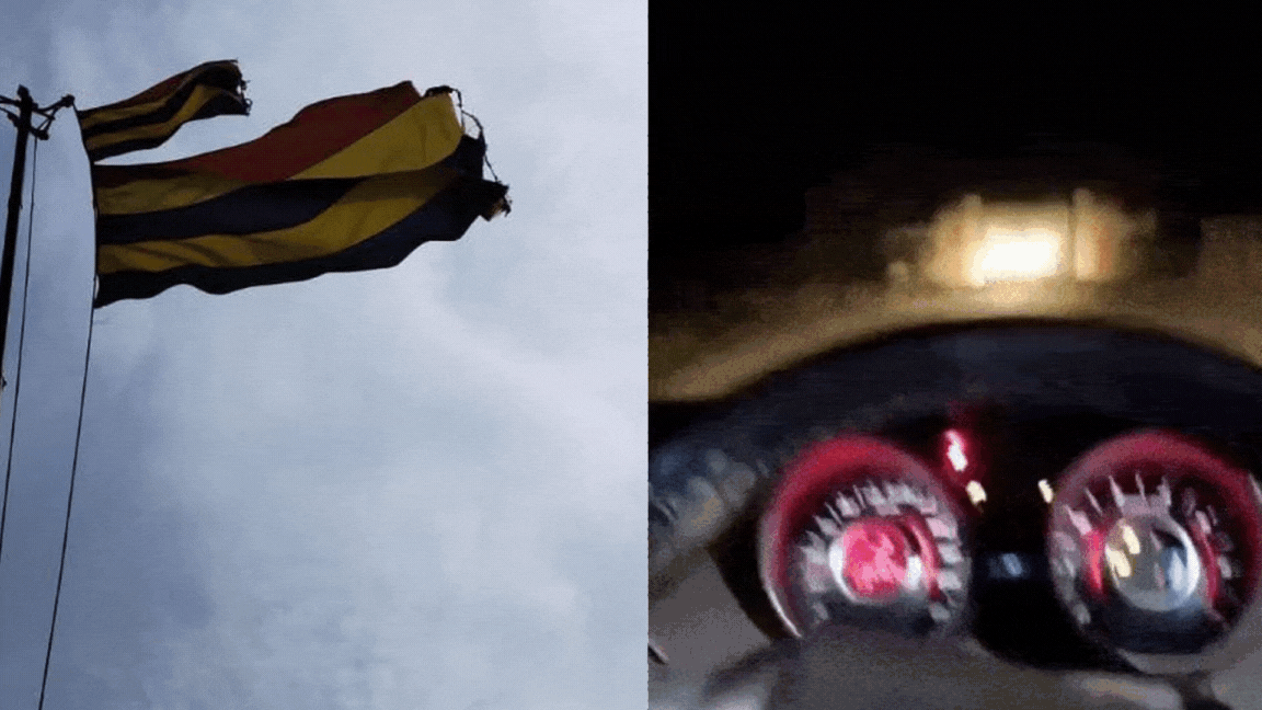 भरतपुर: मोती महल में रियासत कालीन झंडा लगाने का मामला, शख़्स ने कार से मारी महल के गेट को टक्कर 