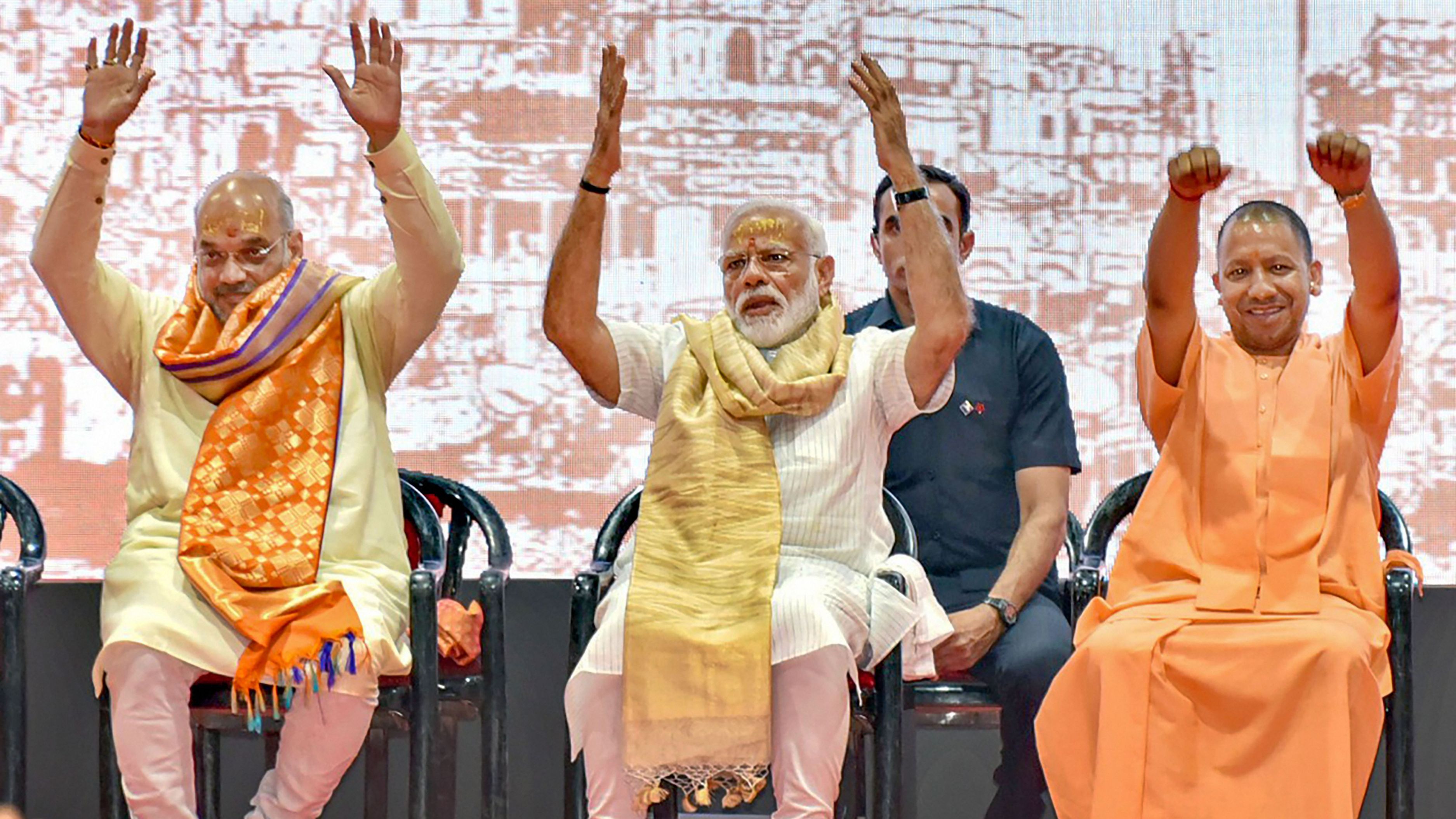 Modi At 75: Amit Shah, Rajnath Singh, Yogi Adityanath, JP Nadda Extend Birthday Wishes To Prime Minister