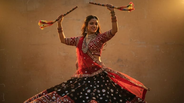 Prompts For Navratri Look: चनिया चोली अन् घाघरा... जेमिनीचे 'हे' 5 प्रॉम्प्ट वापरुन करा सुंदर नवरात्री लूक!