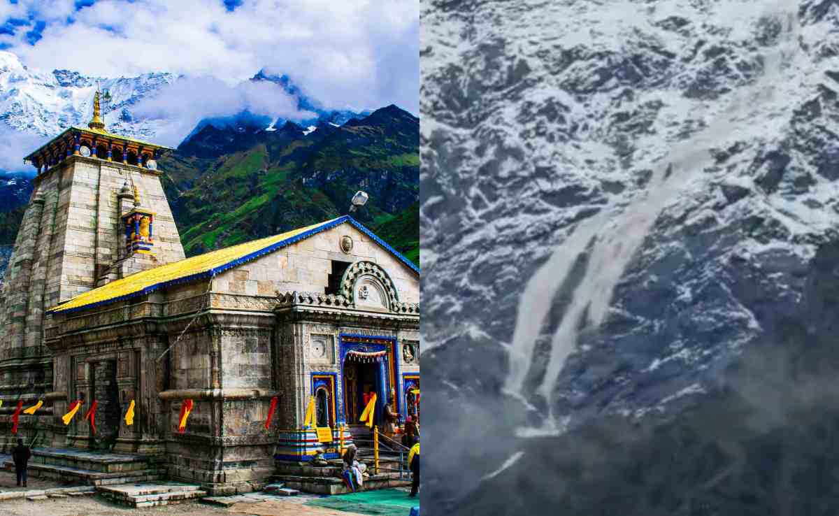 जब पहाड़ से टूटकर गिरा ग्लेशियर.. केदारनाथ में हिमस्खलन का वीडियो देखिए