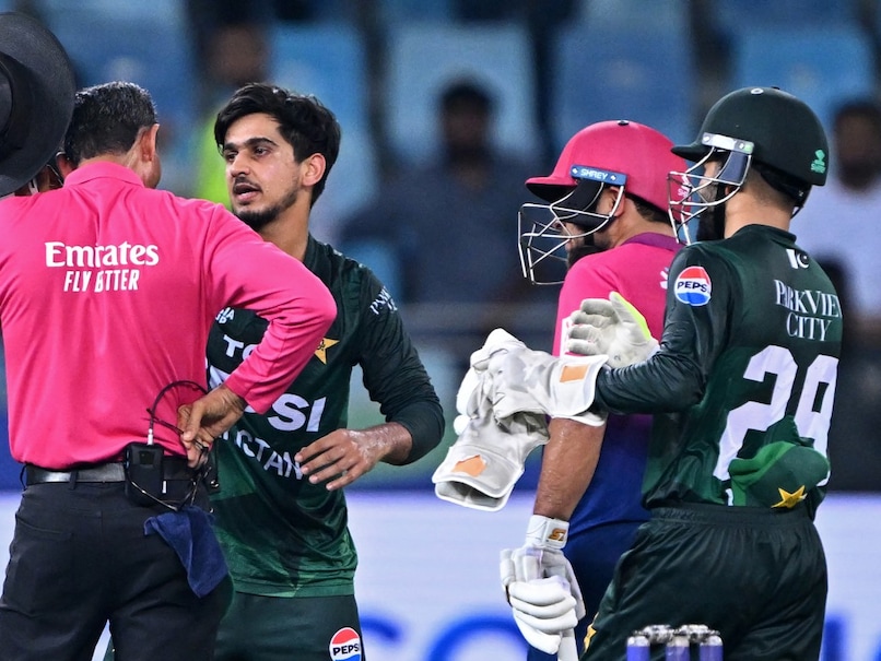Umpire Hit By Throw From Pakistan Fielder, Leaves Pitch Midway During UAE Game In Asia Cup 2025