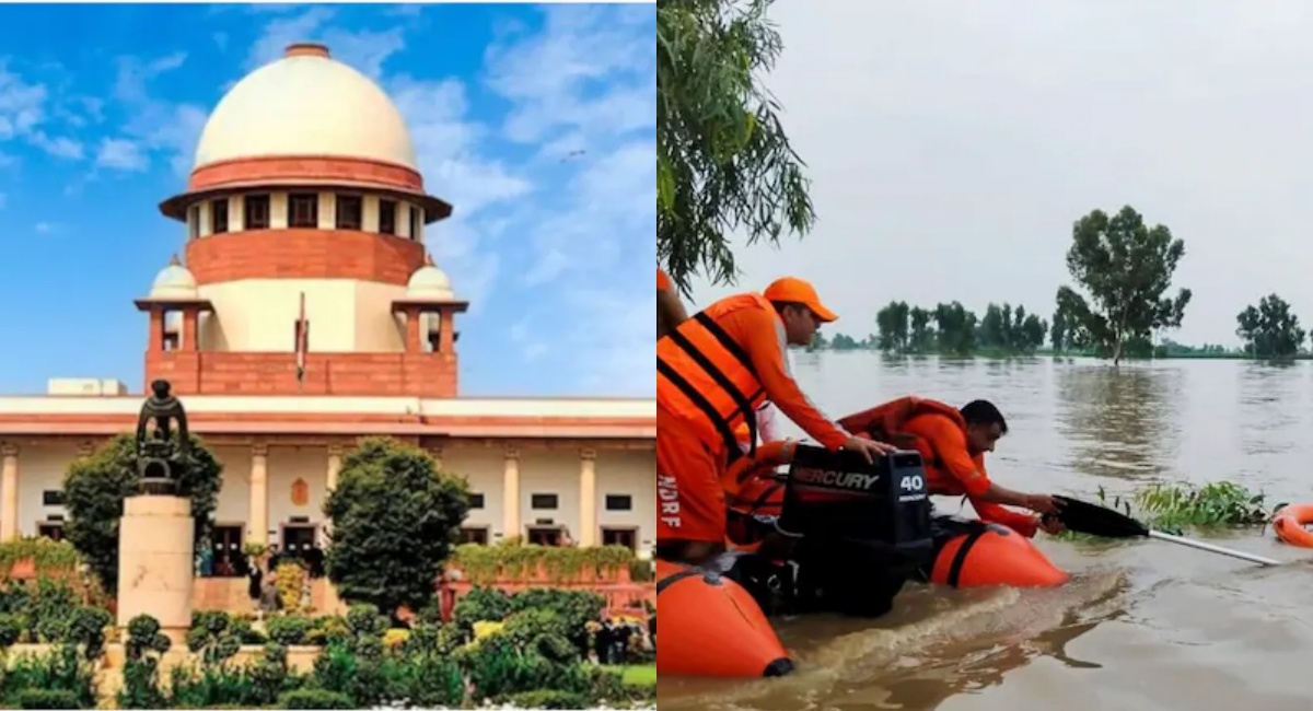 बाढ़ पर सुप्रीम कोर्ट का राज्यों को नोटिस... CJI बोले- ऐसा लगता है कि पेड़ों की अवैध कटाई हुई है