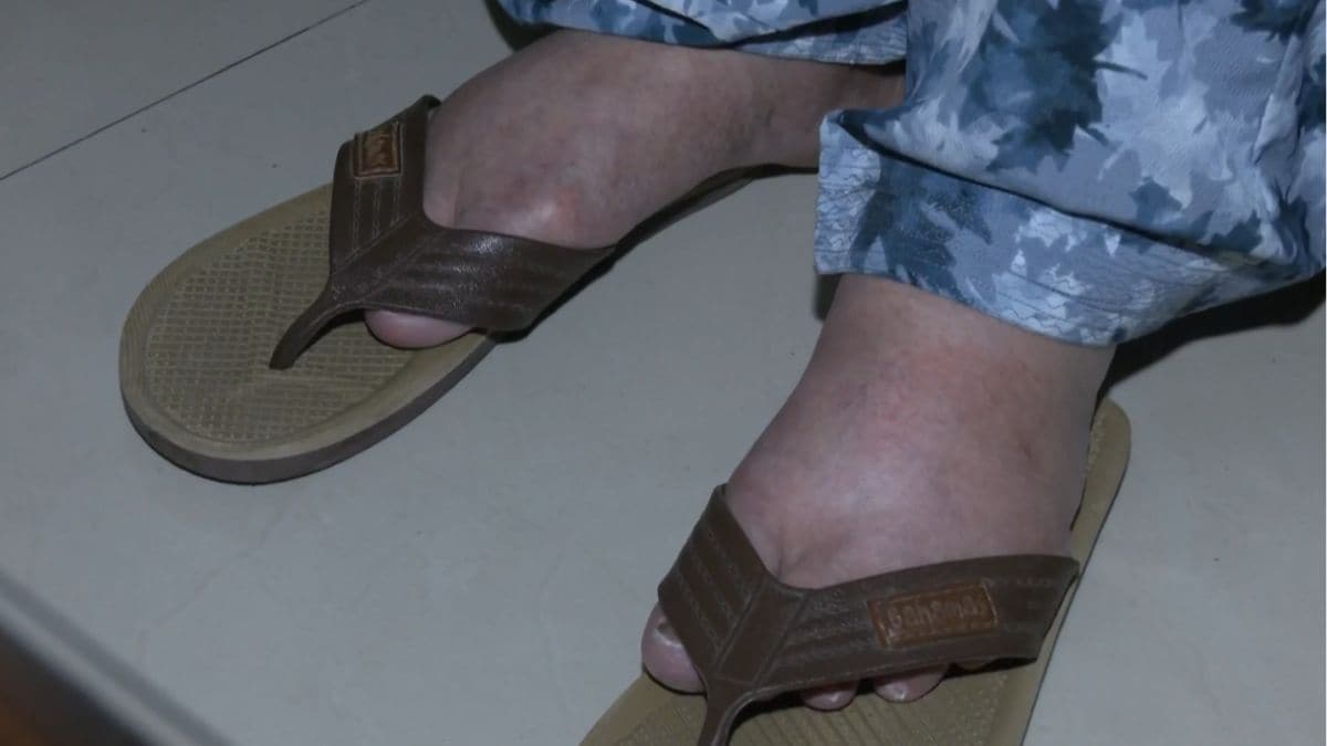 Harjit Kaur was left with swollen feet and body pain Harjit Kaur was left with swollen feet and body pain