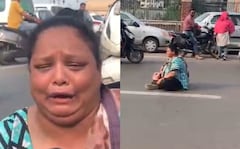 "I Got Only 4": Gujarat Woman Blocks Road After Fight With Golgappa Seller