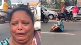 "I Got Only 4": Gujarat Woman Blocks Road After Fight With Golgappa Seller