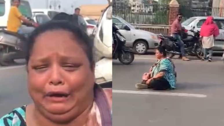 "I Got Only 4": Gujarat Woman Blocks Road After Fight With Golgappa Seller