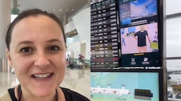 Watch: Couple Uses Face ID To Check Flight Info At China's Guangzhou Baiyun Airport