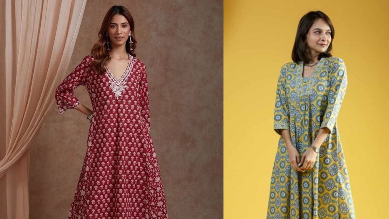 Pick the top printed ethnic dresses for daily wear