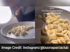 Passenger Makes Fresh Pasta On Flight, Video Goes Viral But Internet Is Divided