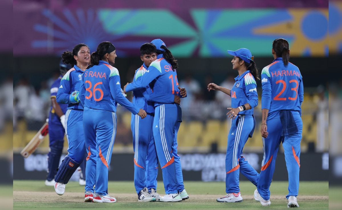 India Women vs Sri Lanka Women Highlights: भारत ने श्रीलंका को 59 रनों से हराकर जीत से किया वर्ल्ड कप अभियान का आगाज
