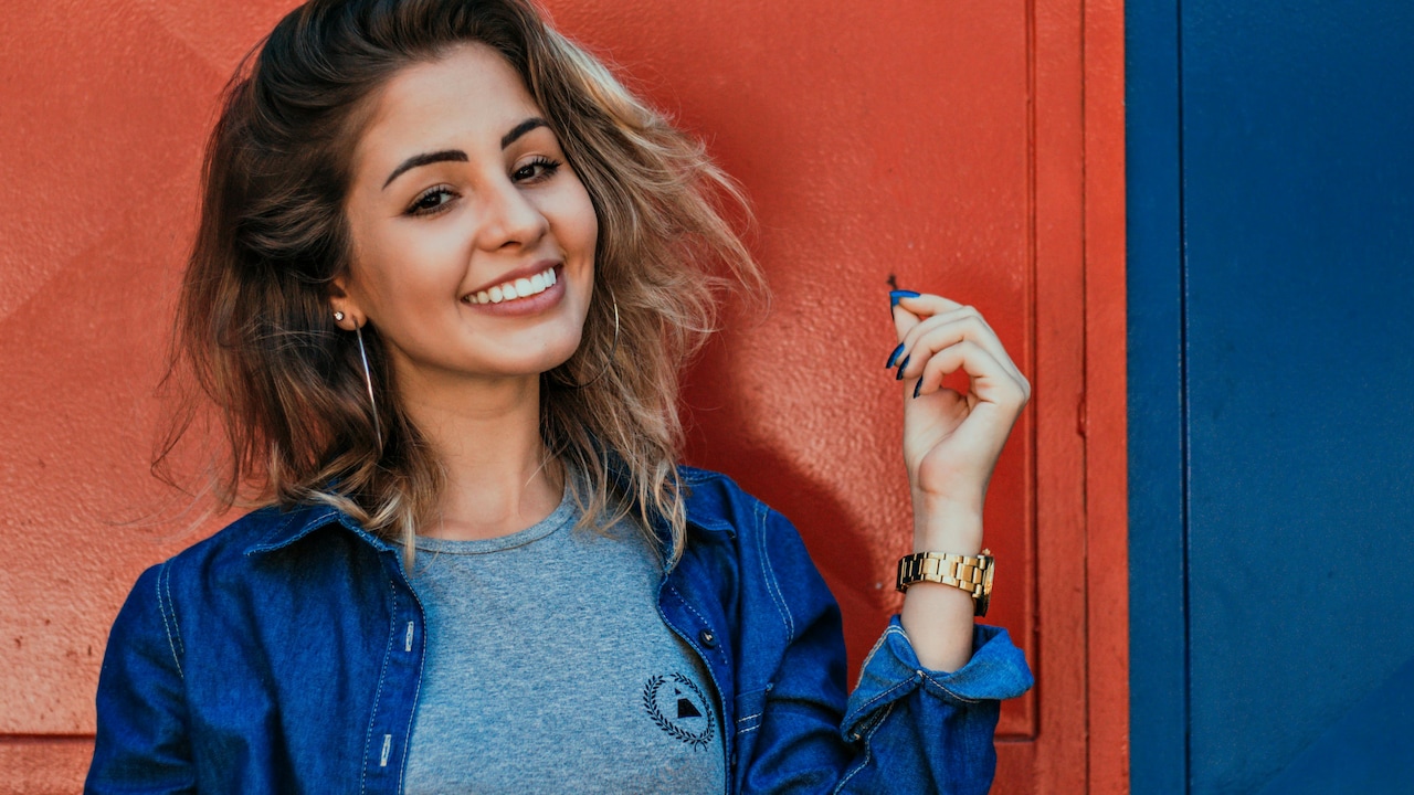 Add a denim jacket for light layering