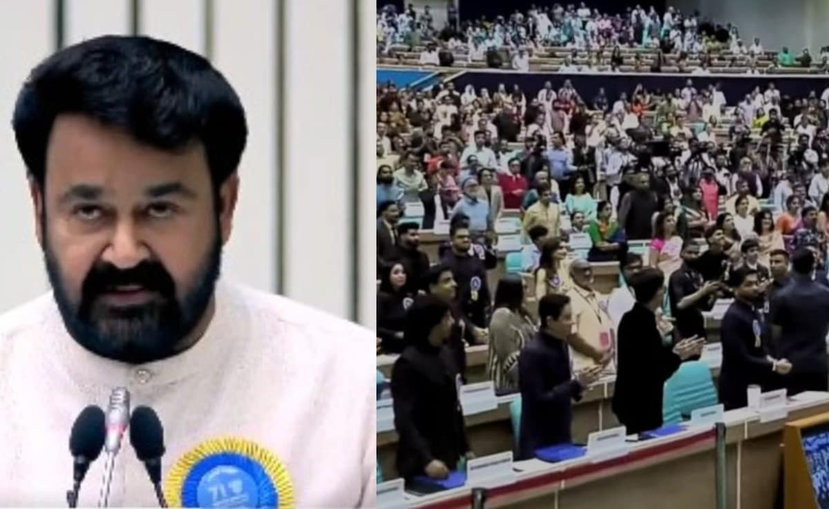 71st National Film Awards: Mohanlal Gets A Standing Ovation On Dadasaheb Phalke Recognition