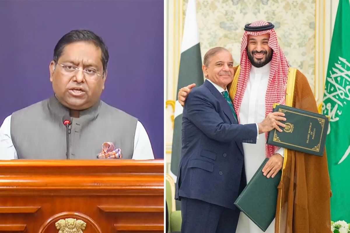 सऊदी अरब-पाकिस्तान के बीच बड़ी डिफेंस डील... आया भारत का रिएक्शन, जानें विदेश मंत्रालय ने क्या कहा