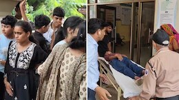 अजमेर में भ्रमण पर गए 40 बच्चों से भरी स्कूल बस हादसे का शिकार, मौके पर मची चीख-पुकार
