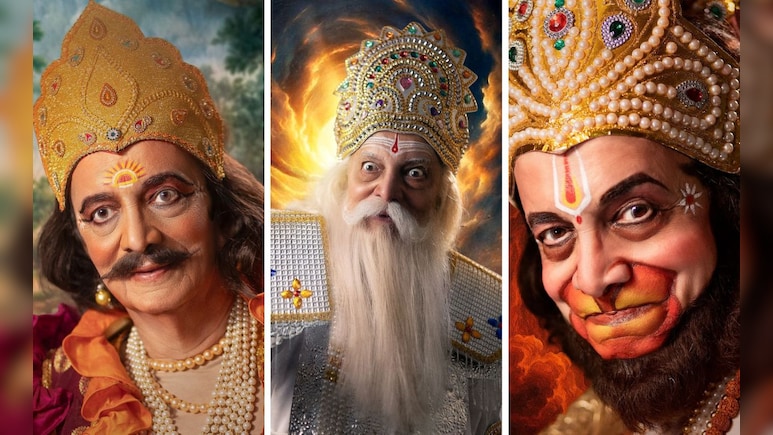 Dashavatar Movie: दशावतार सिनेमाच्या निमित्ताने 3 दिग्गज पहिल्यांदाच एकत्र, रंगपूजा भैरवी गाणं रिलीज VIDEO Dashavatar Movie: दशावतार सिनेमाच्या निमित्ताने 3 दिग्गज पहिल्यांदाच एकत्र, रंगपूजा भैरवी गाणं रिलीज VIDEO