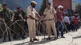 Protests in J&K Over AAP Legislator's Arrest, Cops Resort To Lathicharge