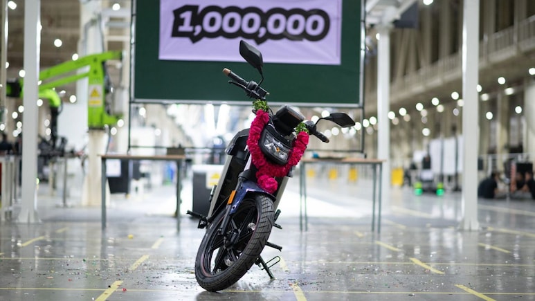 Ola Electric Achieves 1 Million Production Milestone, Roadster X+ Special Edition Unveiled