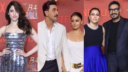 <i>The Ba***ds of Bollywood</i> Premiere: Ranbir Kapoor-Alia Bhatt, Kajol-Ajay Devgn And Other Stars Turn Heads At The Event