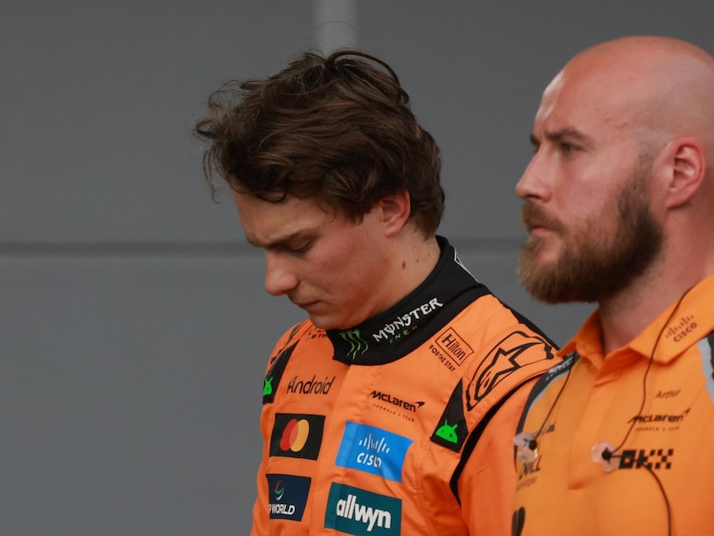 F1 Championship Leader Oscar Piastri Crashes Out On First Lap Of Azerbaijan Grand Prix