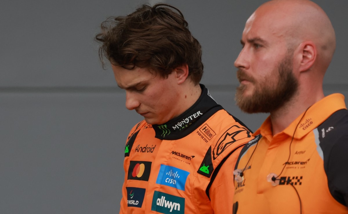 F1 Championship Leader Oscar Piastri Crashes Out On First Lap Of Azerbaijan Grand Prix