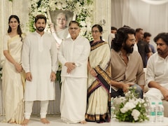 Allu Arjun, Ram Charan Come Together For Allu Kanakaratnam's Prayer Meet