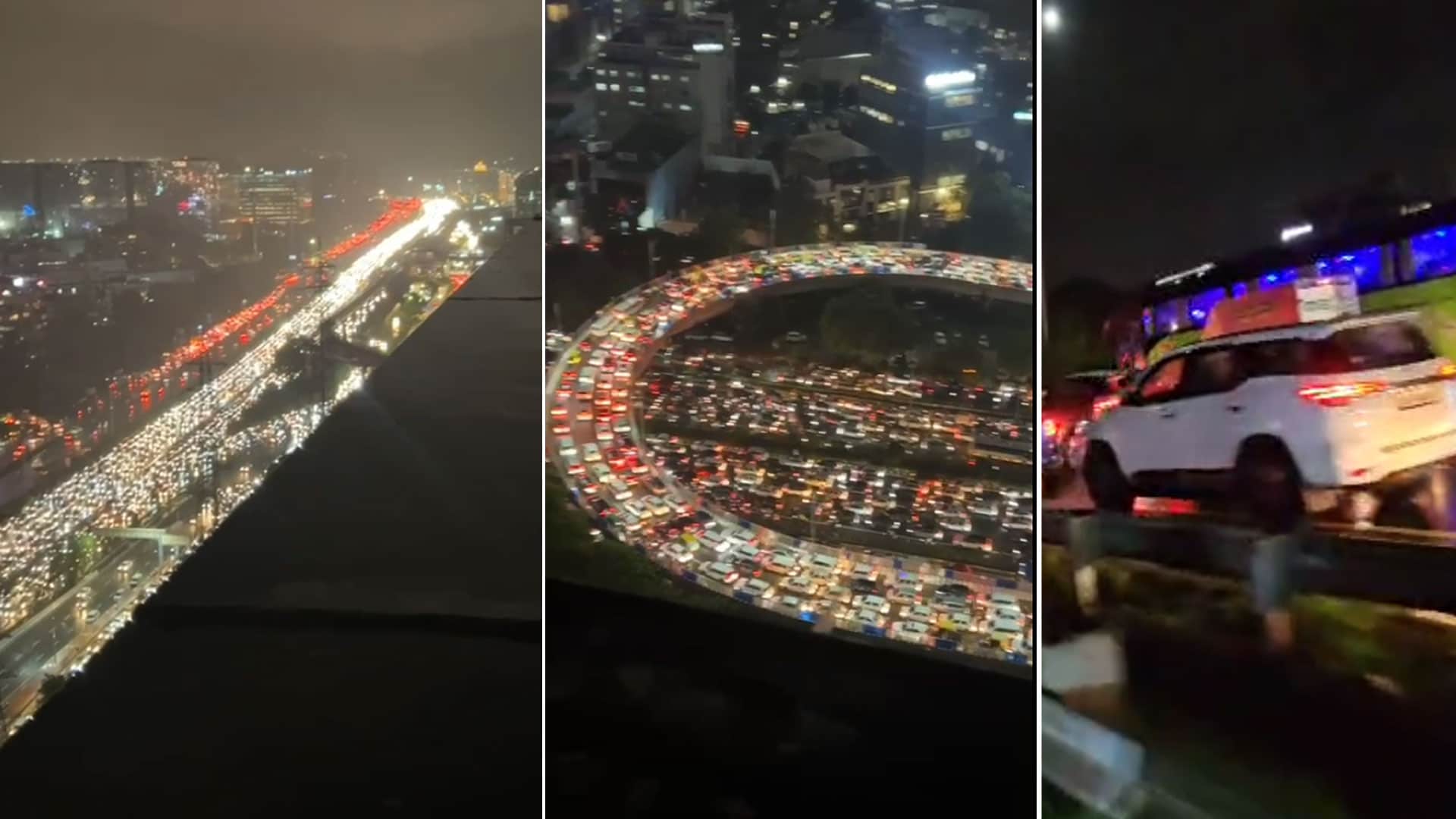 "6 Hours For 12 km": Gurugram Resident Shares Traffic Horror After Rain