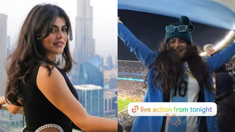 Shenaz Treasury Finally Watches Messi Play Live In Argentina After Dubai Airport E-Visa Chaos Shenaz Treasury Finally Watches Messi Play Live In Argentina After Dubai Airport E-Visa Chaos