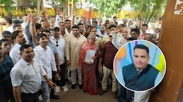 कॉन्स्टेबल संदीप शर्मा को शहीद का दर्जा देने की मांग, बदमाश को धौलपुर लाते समय हादसे में गई थी जान