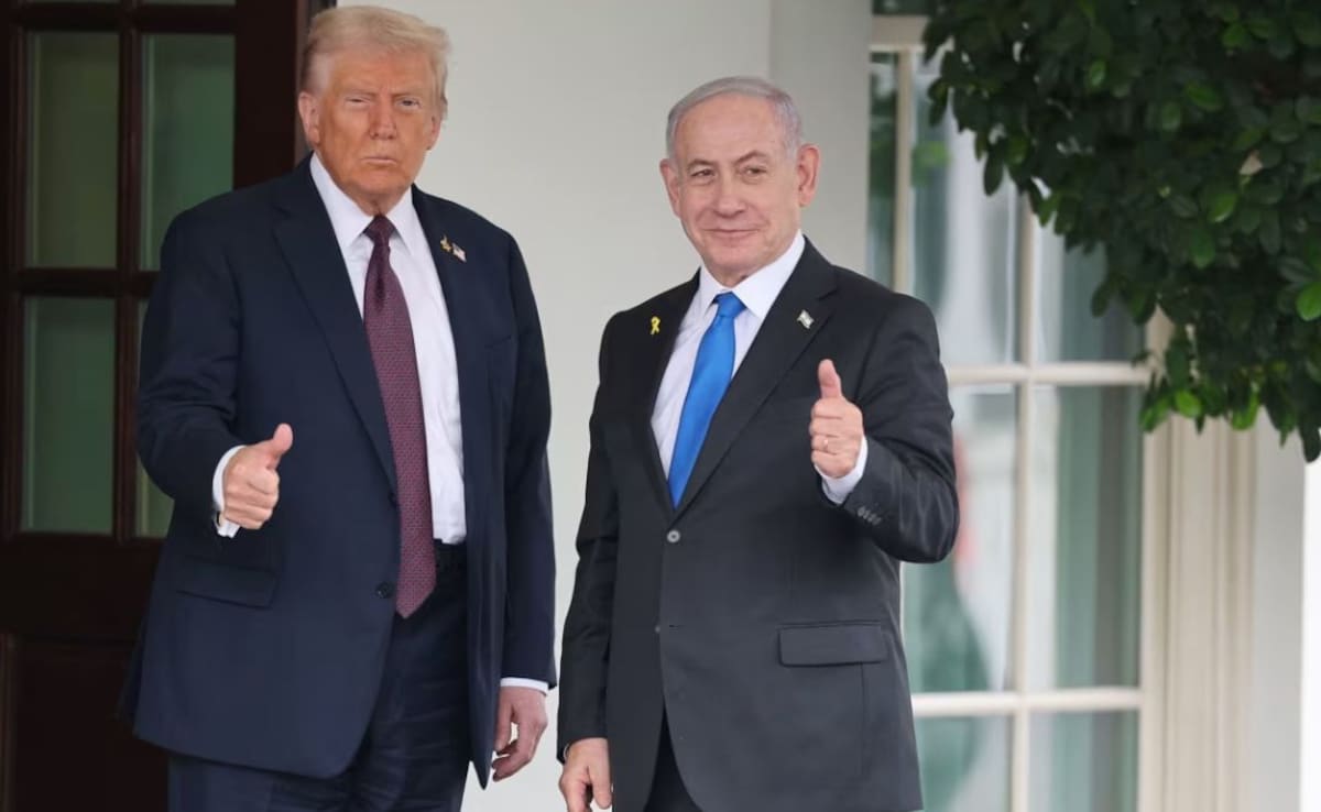 'Very Confident': Trump On Gaza Deal As He Hosts Netanyahu
