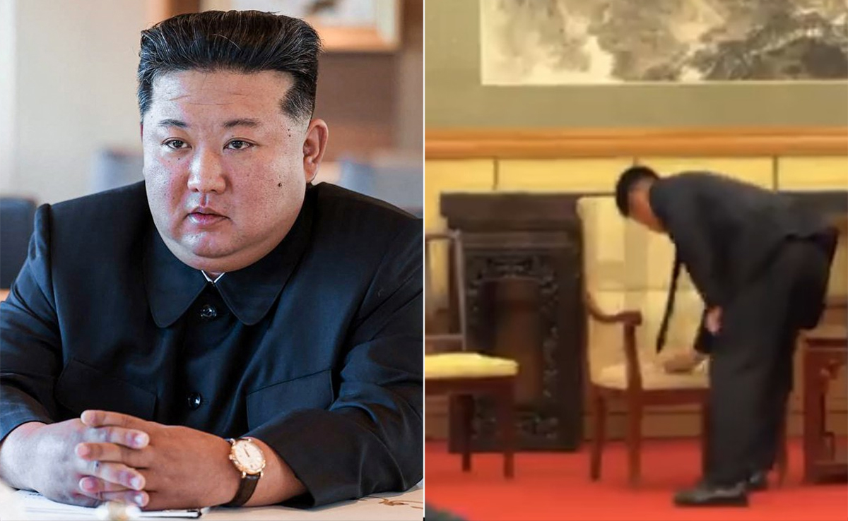 Video: Kim Jong Un's Staff Cleans DNA Traces After His Meeting With Putin