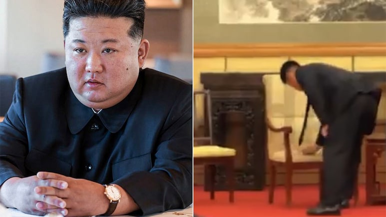 Video: Kim Jong Un's Staff Cleans DNA Traces After His Meeting With Putin Video: Kim Jong Un's Staff Cleans DNA Traces After His Meeting With Putin