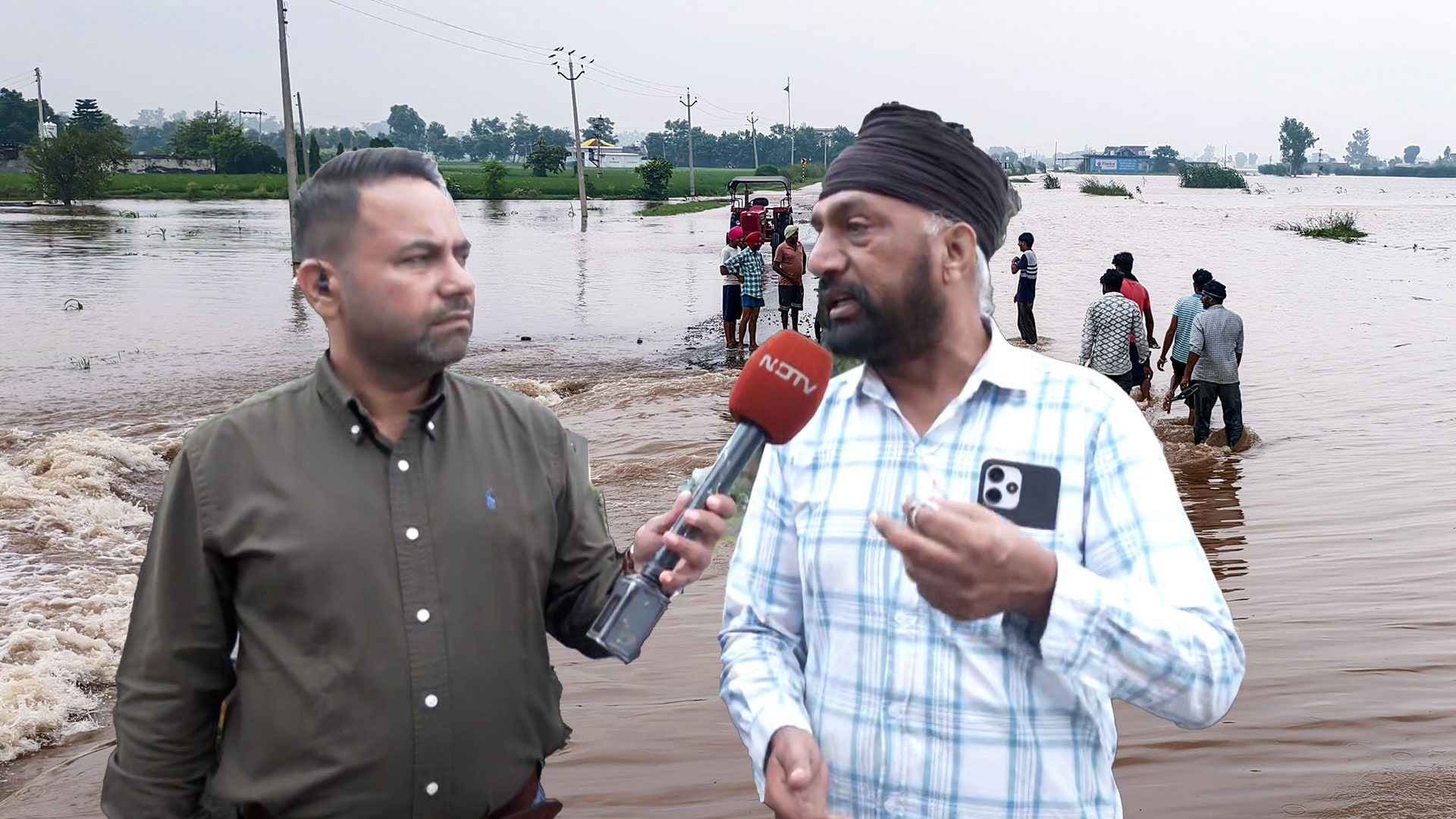 Video: Villages Submerged, Connectivity Lost: Flood Havoc Grips Amritsar's Ajnala Town