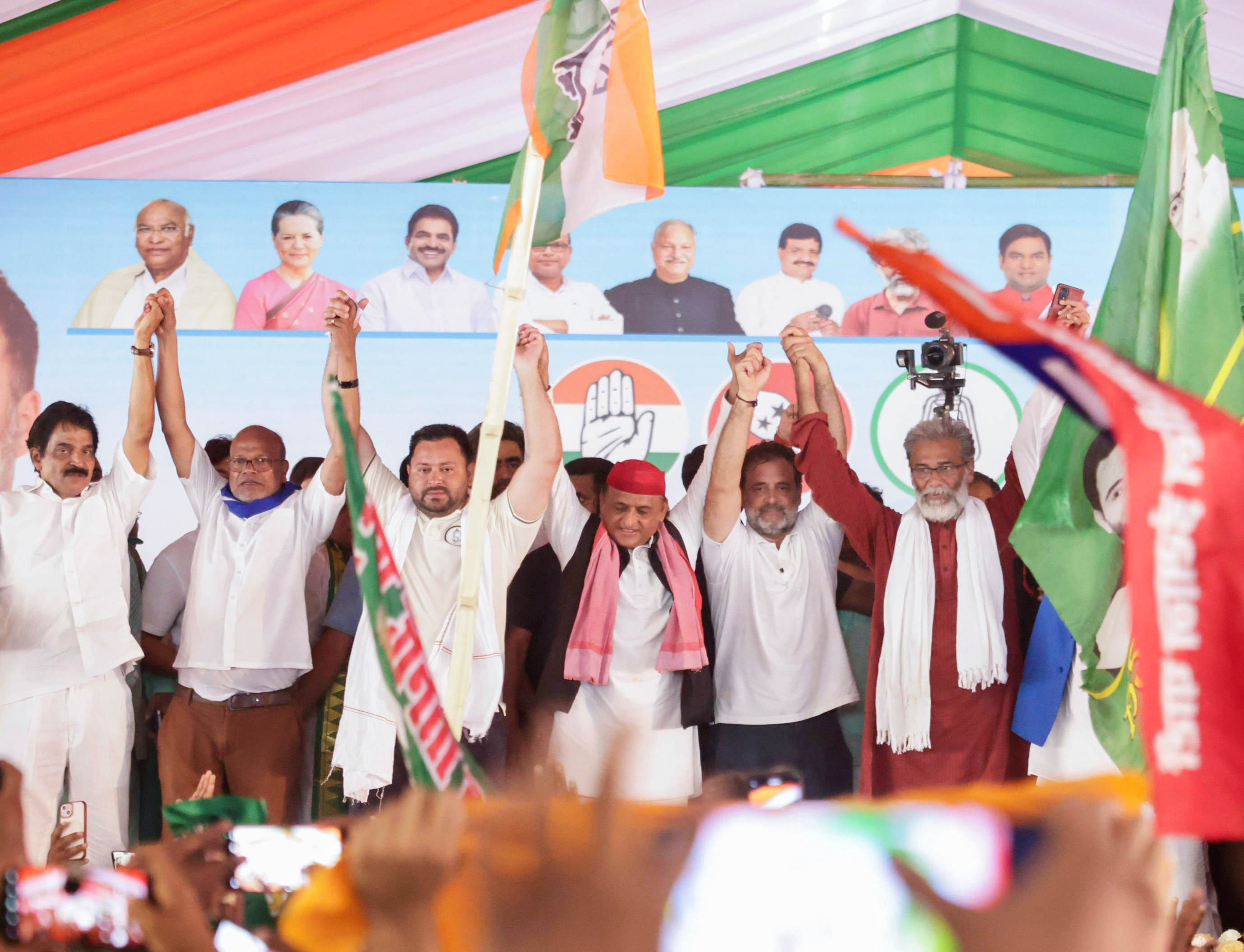 Congress To Conclude Its 1,300 Km Voter Adhikar Yatra In Patna Today