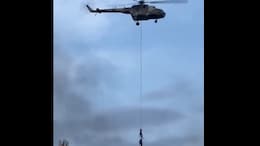 Video: Nepal Ministers, Family Cling To Chopper Rope To Flee Protests