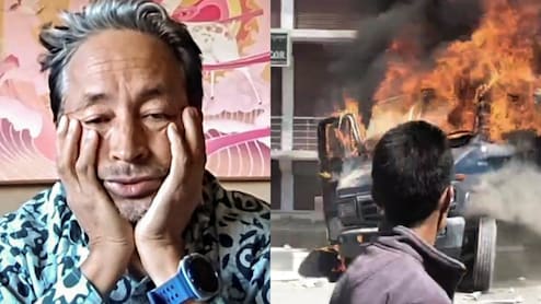 क्यों सुलगा लेह-लद्दाख? हिंसा में 4 मौतें और 30 जख्मी होने के बाद सोनम वांगचुक ने तोड़ा अनशन
