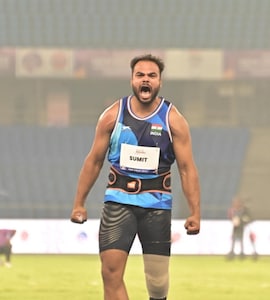 Sumit Antil Wins Javelin Gold At World Para Athletics Championships