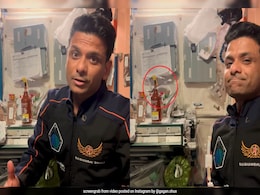 "Everything Floats": Shubhanshu Shukla Shares Challenges Of Eating In Space "Everything Floats": Shubhanshu Shukla Shares Challenges Of Eating In Space