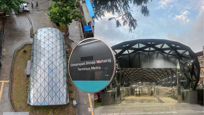 Mumbai Metro 3: मुंबईतील नवीन लँडमार्क; पाहा सीएसएमटी मेट्रो स्टेशनचा फर्स्ट लूक Mumbai Metro 3: मुंबईतील नवीन लँडमार्क; पाहा सीएसएमटी मेट्रो स्टेशनचा फर्स्ट लूक