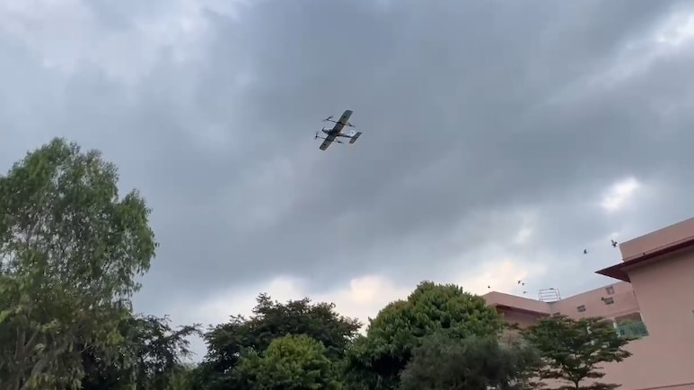 राजस्थान में फिर करवाई गई ड्रोन वर्षा, आसमान में 1KM ऊपर क्लाउड सीडिंग...10 मिनट बाद ही झमाझम बारिश