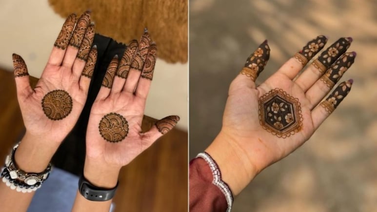 Navratri Mehndi Designs: नवरात्रि पर हाथों में लगाएं खूबसूरत मेहंदी, यहां देखें 5 मिनट में बनने वाले सुंदर और यूनिक डिजाइन्स