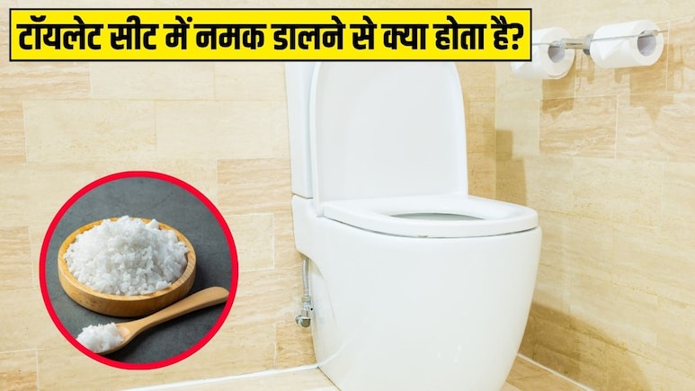 टॉयलेट सीट में नमक डालने से क्या होता है? बड़े काम आ सकती है ये आसान ट्रिक