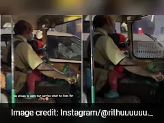 Watch: Heartwarming Moment Shows Bengaluru Auto Driver With Baby Strapped To Chest