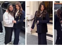 Aishwarya Rai Bachchan, Along With Aaradhya, Arrives In Paris Ahead Of Fashion Week. Actress Consoles Crying Fan Aishwarya Rai Bachchan, Along With Aaradhya, Arrives In Paris Ahead Of Fashion Week. Actress Consoles Crying Fan
