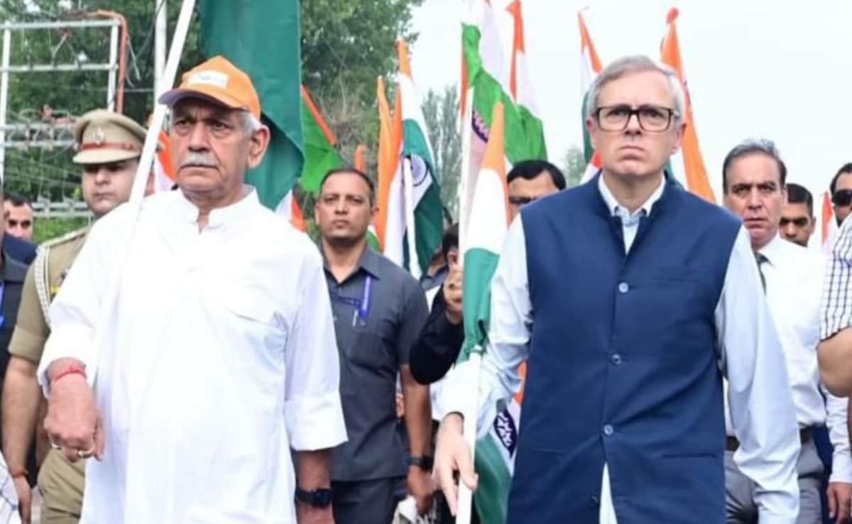 Omar Abdullah vs Lt Governor Manoj Sinha Over Jammu And Kashmir Statehood