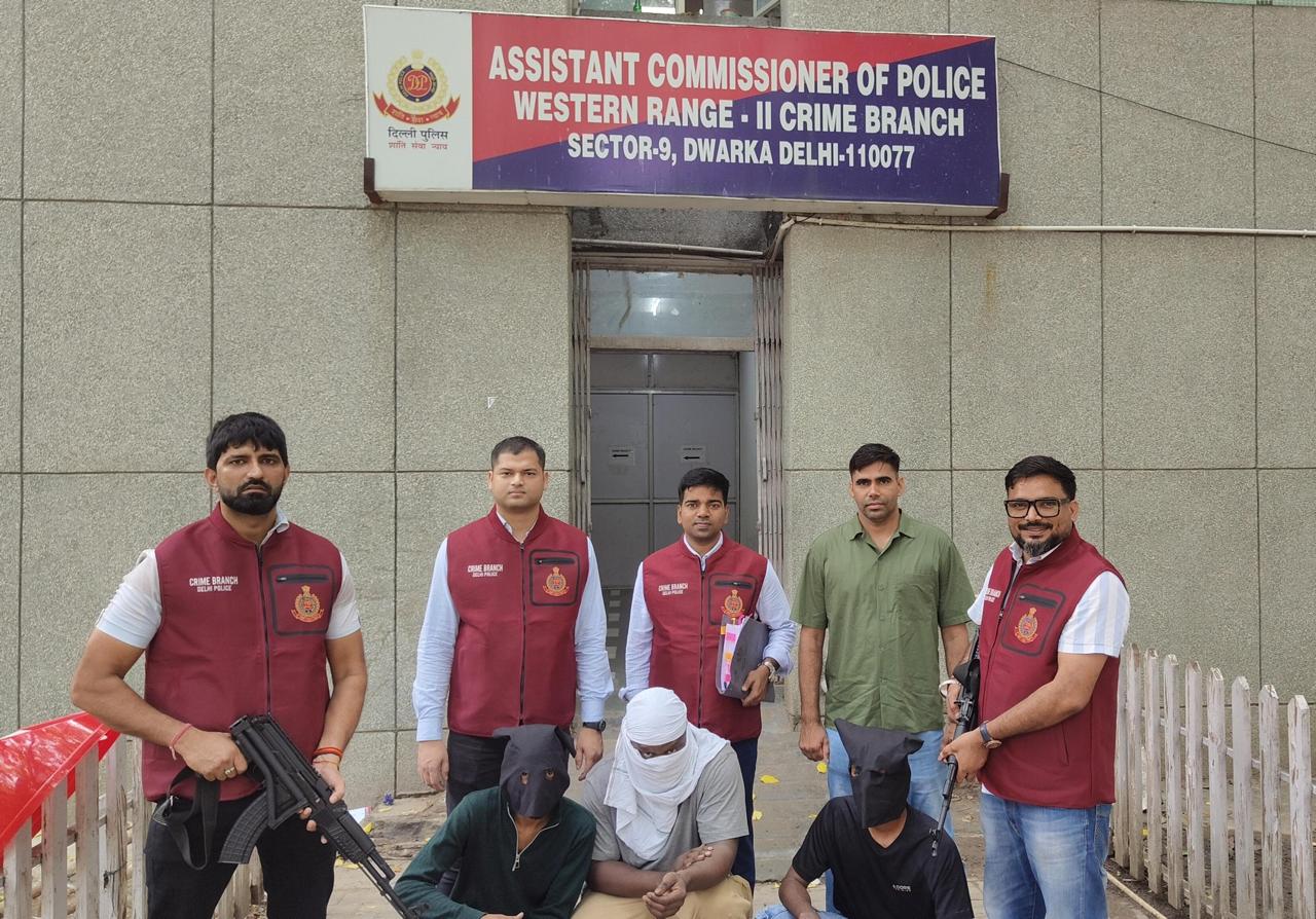 दिल्ली पुलिस ने बड़े ड्रग्स रैकेट का किया खुलासा, दो नाइजीरियन सहित 6 लोग गिरफ्तार, 21 करोड़ की ड्रग्स जब्त