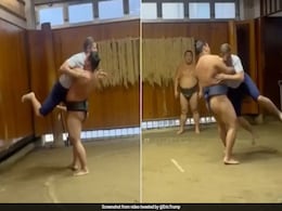 Donald Trump's Son Eric Attempts Sumo Wrestling During Japan Trip: "Great Honour" Donald Trump's Son Eric Attempts Sumo Wrestling During Japan Trip: "Great Honour"
