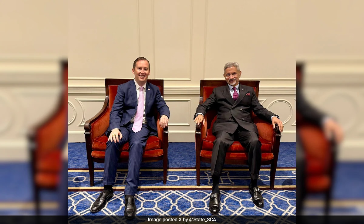 S Jaishankar Meets US Ambassador To India-Designate Sergio Gor In US